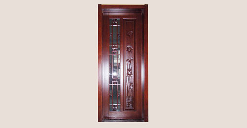 濠江卧室门选红木门中式风格还是白色好