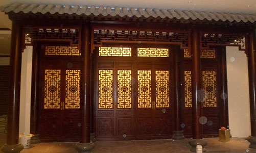 濠江传统仿古门窗浮雕技术制作方法